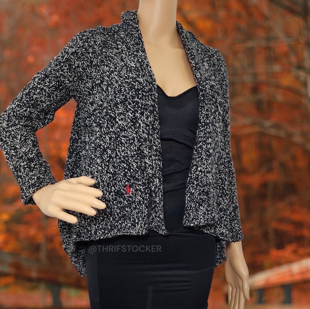 Ralph Lauren Knit Open Front Cardigan